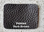 Handcrafted Full Grain Pebbled Leather Rainbow Crescent Shoulder Bag