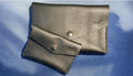 Small Pebbled Leather Envelope Pouch