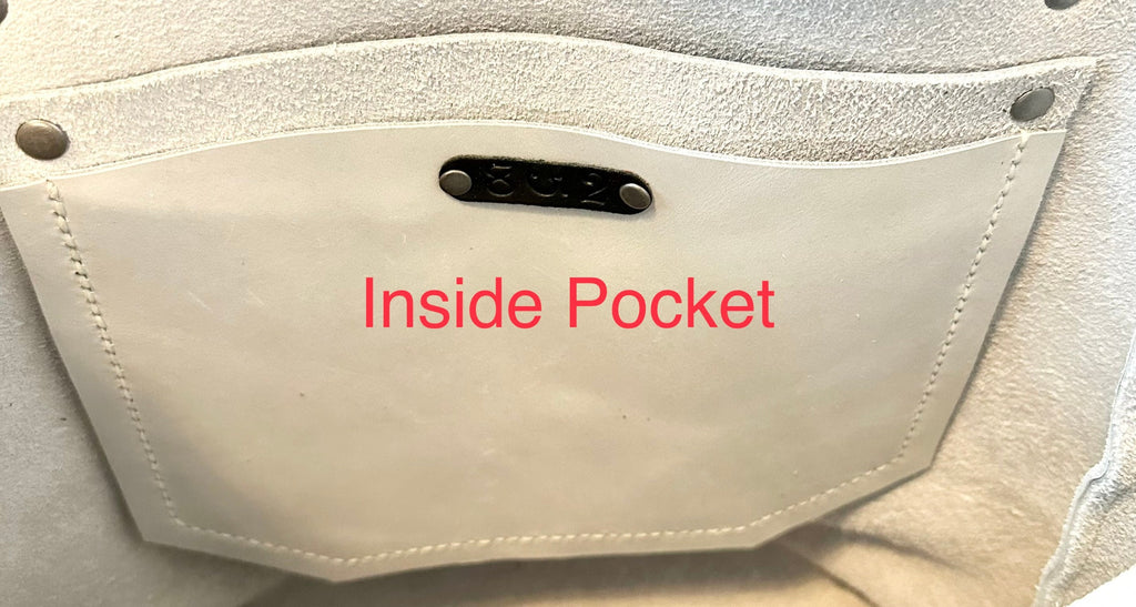 Full Grain Real Leather Authentic Cross-Body Cloud White Leather Classic Tote Bags-Small-Medium-Large-Extra Large