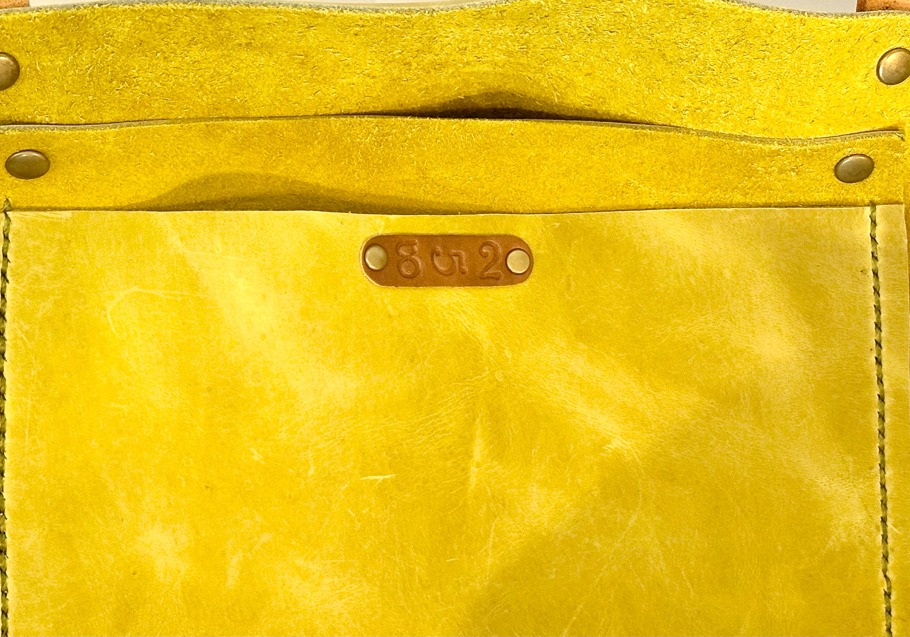Full Grain Authentic Real Leather Peridot Green Leather Classic Tote Bags-Small-Medium-Large-Extra Large