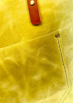 Full Grain Authentic Real Leather Peridot Green Leather Classic Tote Bags-Small-Medium-Large-Extra Large