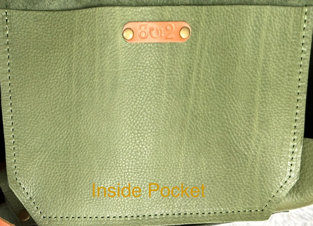 Authentic Pebbled Olive Leather Classic Tote Bags-Sm/Md/Lrg/XLrg