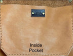 Full Grain Real Leather Zipper Pebbled Saddle Leather Tote Bags-Small-Medium-Large-Extra Large
