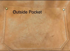 Full Grain Real Leather Zipper Pebbled Saddle Leather Tote Bags-Small-Medium-Large-Extra Large