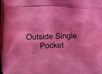 Full Grain Real Leather Authentic Peridot Green Super Stevie Crossbody or Shoulder Bag Purse