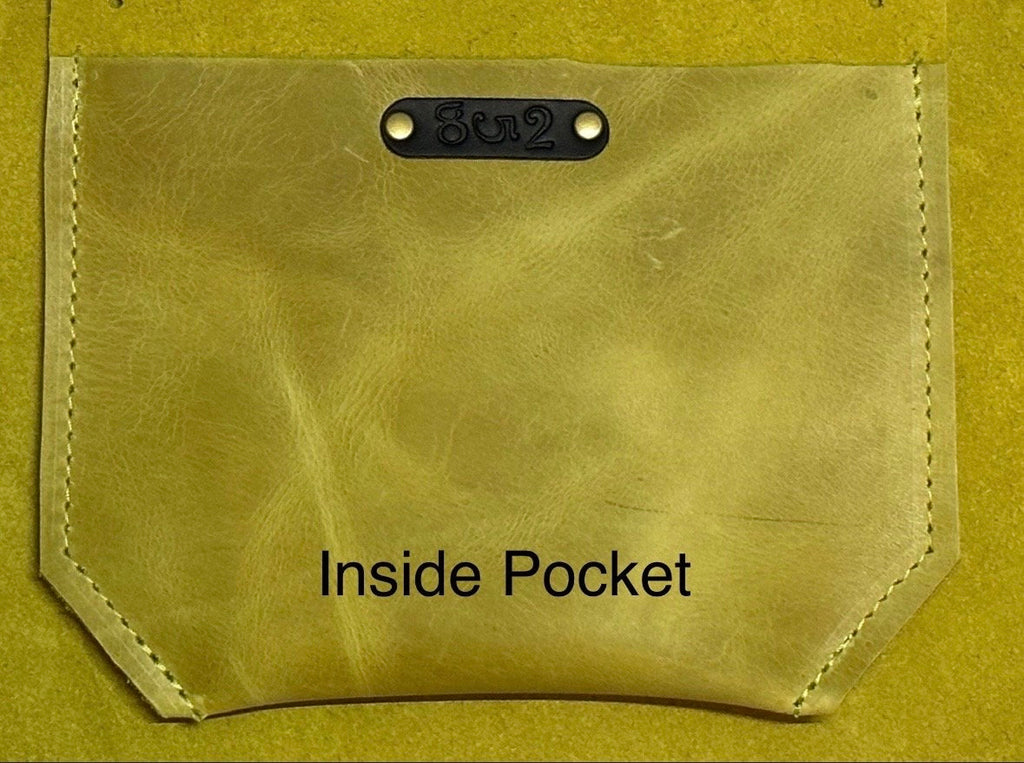 Full Grain Real Leather Authentic Peridot Green Super Stevie Crossbody or Shoulder Bag Purse