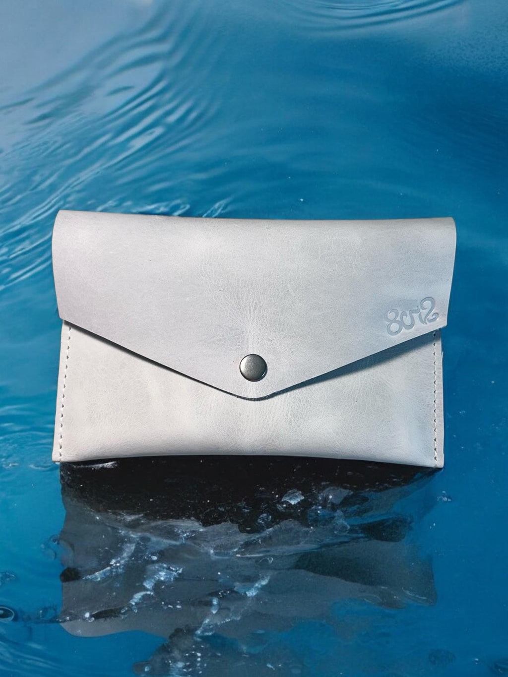 Full Grain Authentic Leather Large Envelope Pouch