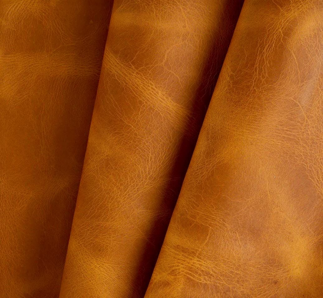 Full Grain Real Authentic Leather Large Envelope Pouch