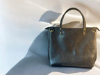Full Grain Real Leather Zipper Black Dog Super Stevie Crossbody or Shoulder Bag Purse