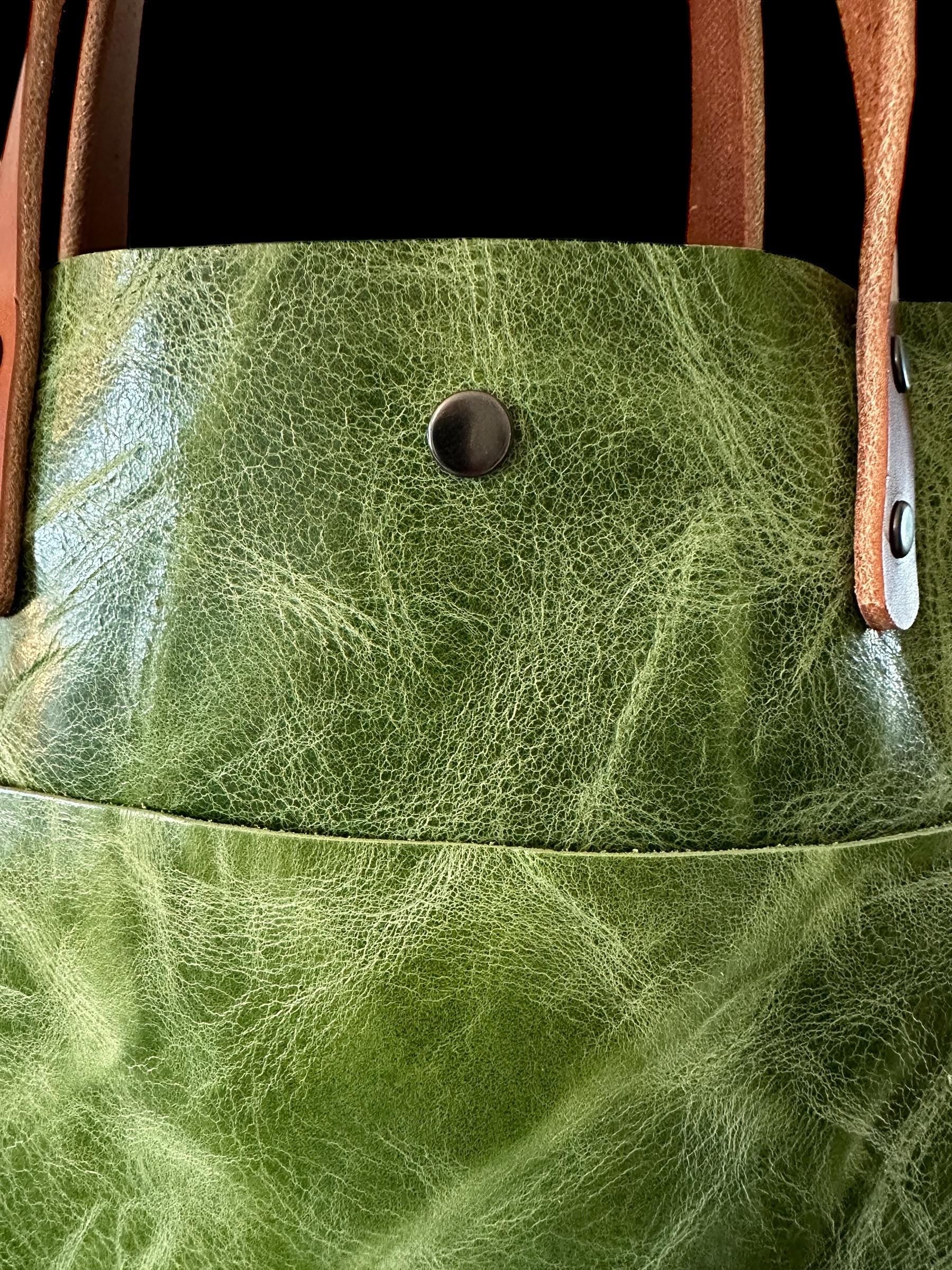Full Grain Real Leather Leaf Hartlee Crossbody or Shoulder Bag Purse
