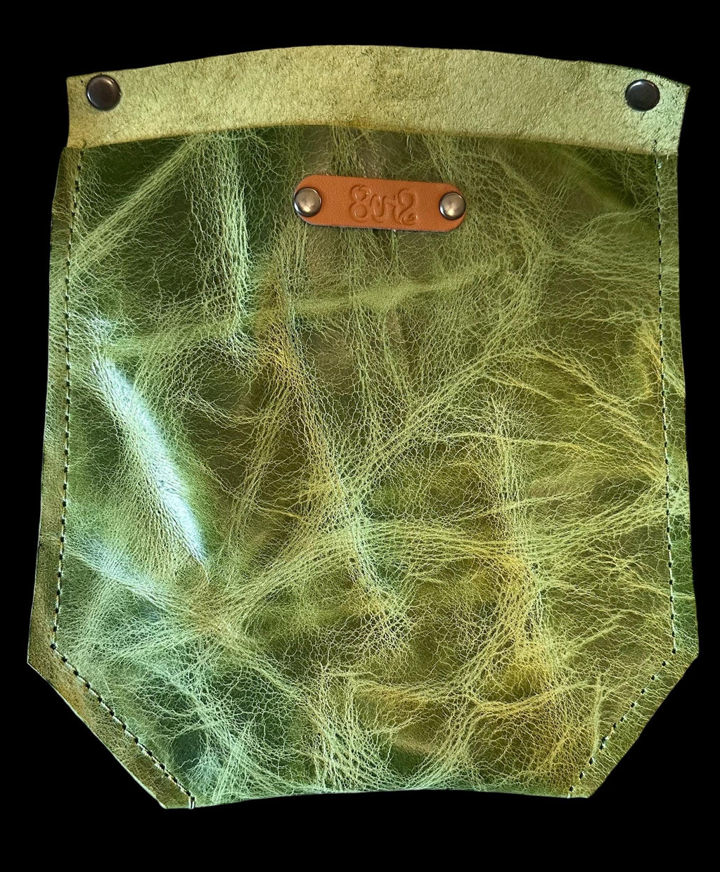 Full Grain Real Leather Leaf Hartlee Crossbody or Shoulder Bag Purse