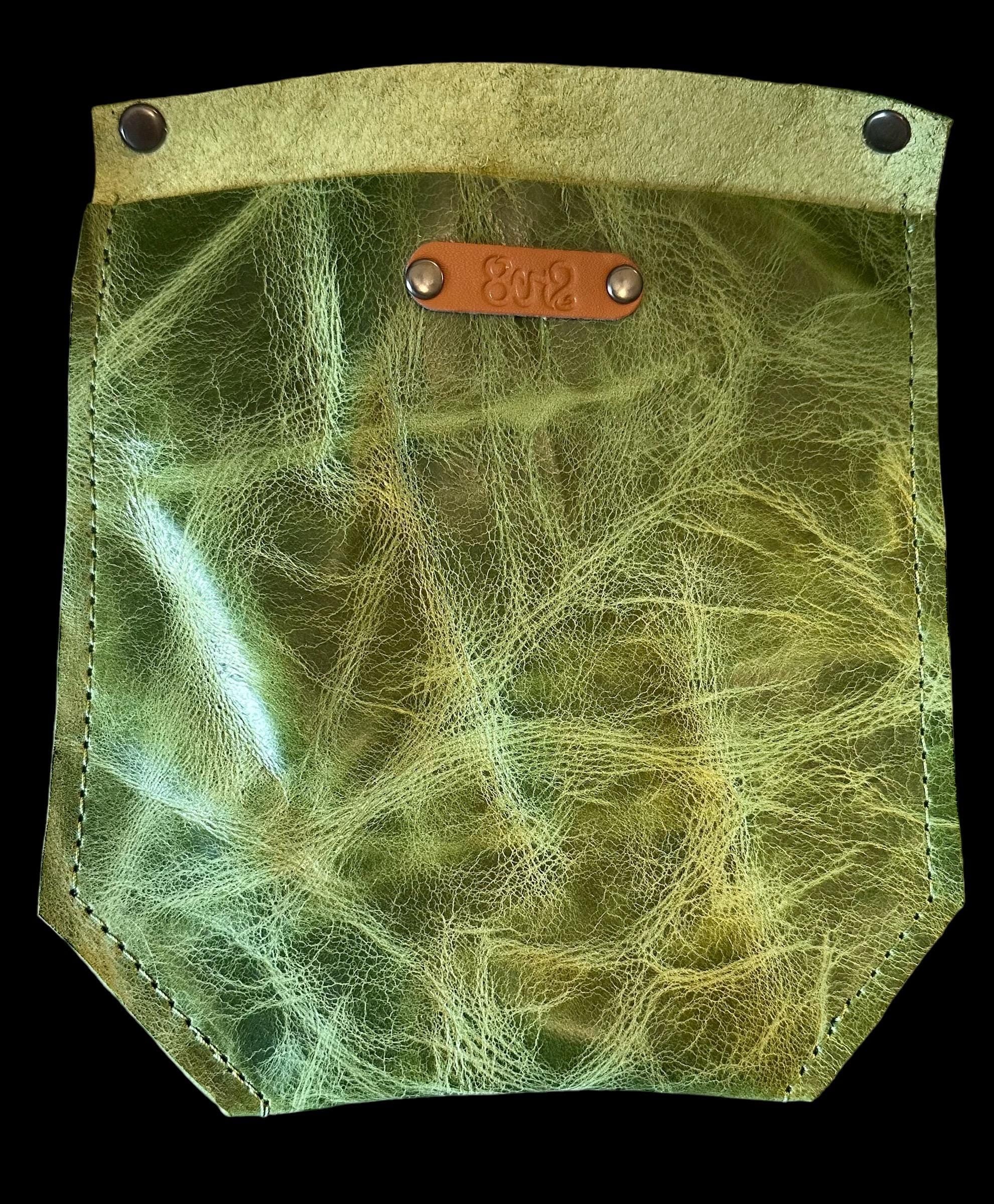 Full Grain Real Leather Leaf Hartlee Crossbody or Shoulder Bag Purse