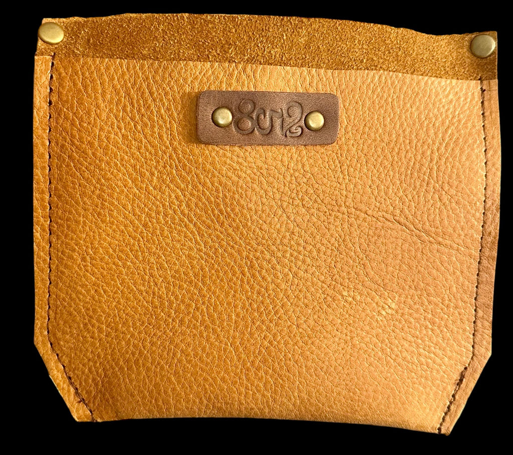 Full Grain Real Leather Authentic Saddle RokStar Crossbody or Shoulder Bag Purse