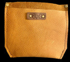 Full Grain Real Leather Authentic Saddle RokStar Crossbody or Shoulder Bag Purse