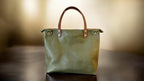 Full Grain Real Leather Zipper Pebbled Olive Super Stevie Crossbody or Shoulder Bag Purse
