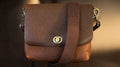 Full Grain Real Leather Authentic Brown Dog Rae Crossbody or Shoulder Bag Purse