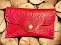 Real Genuine Authentic Leather Rainbow Trudy Wallet Pouch