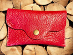 Real Genuine Authentic Leather Rainbow Trudy Wallet Pouch