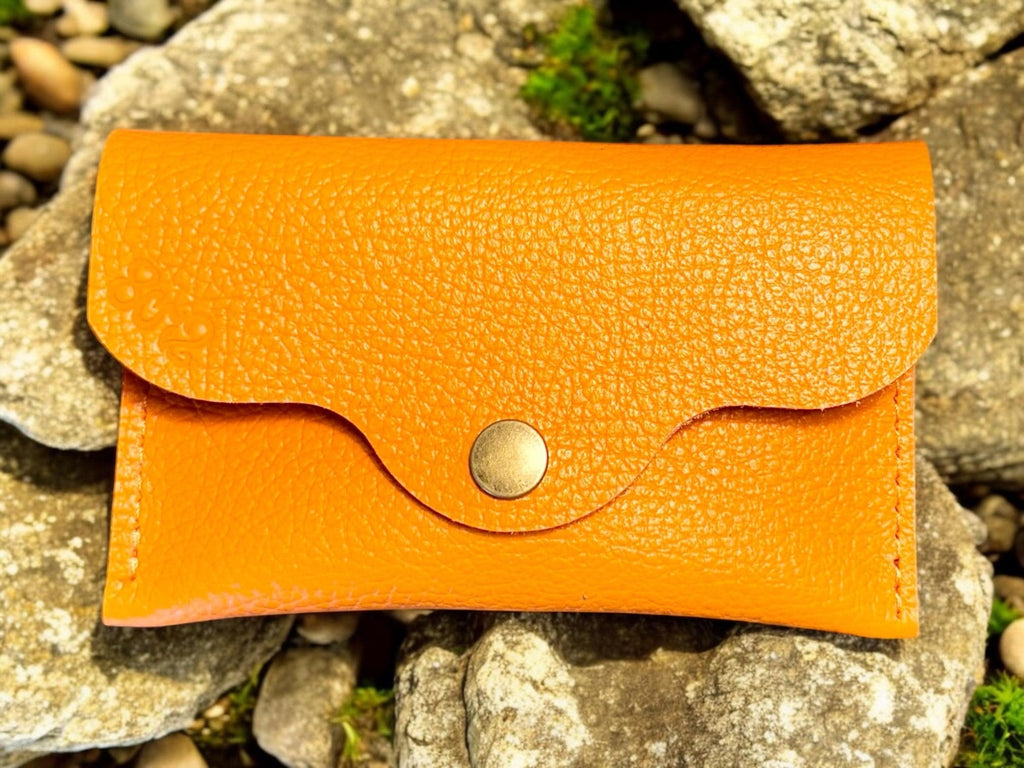 Real Genuine Authentic Leather Rainbow Trudy Wallet Pouch
