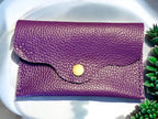 Real Genuine Authentic Leather Rainbow Trudy Wallet Pouch