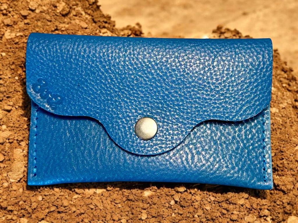 Real Genuine Authentic Leather Rainbow Trudy Wallet Pouch