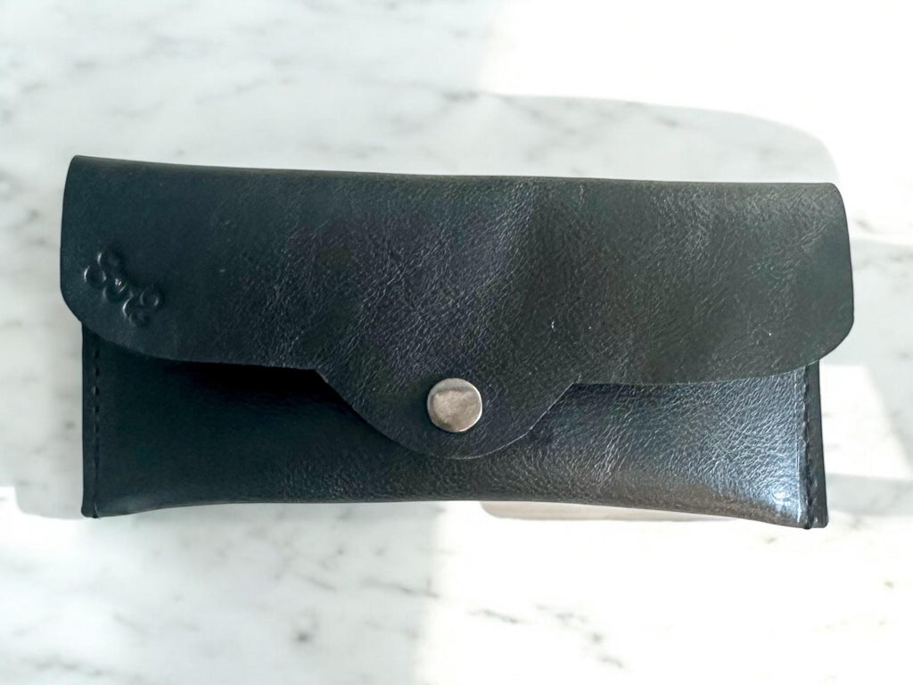 Genuine Authentic Real Leather Large Trudy Wallet Pouch