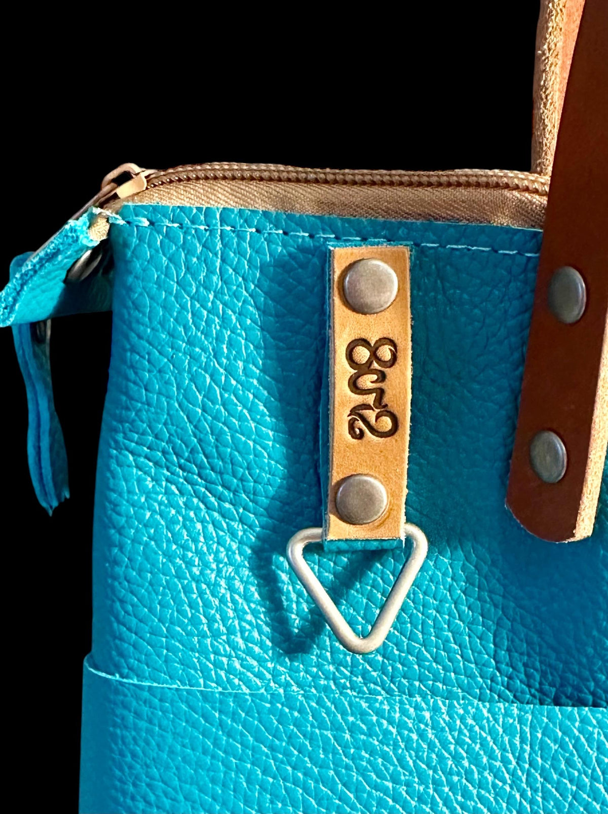 Full Grain Real Leather Zipper Pebbled Aruba Super Stevie Crossbody or Shoulder Bag Purse