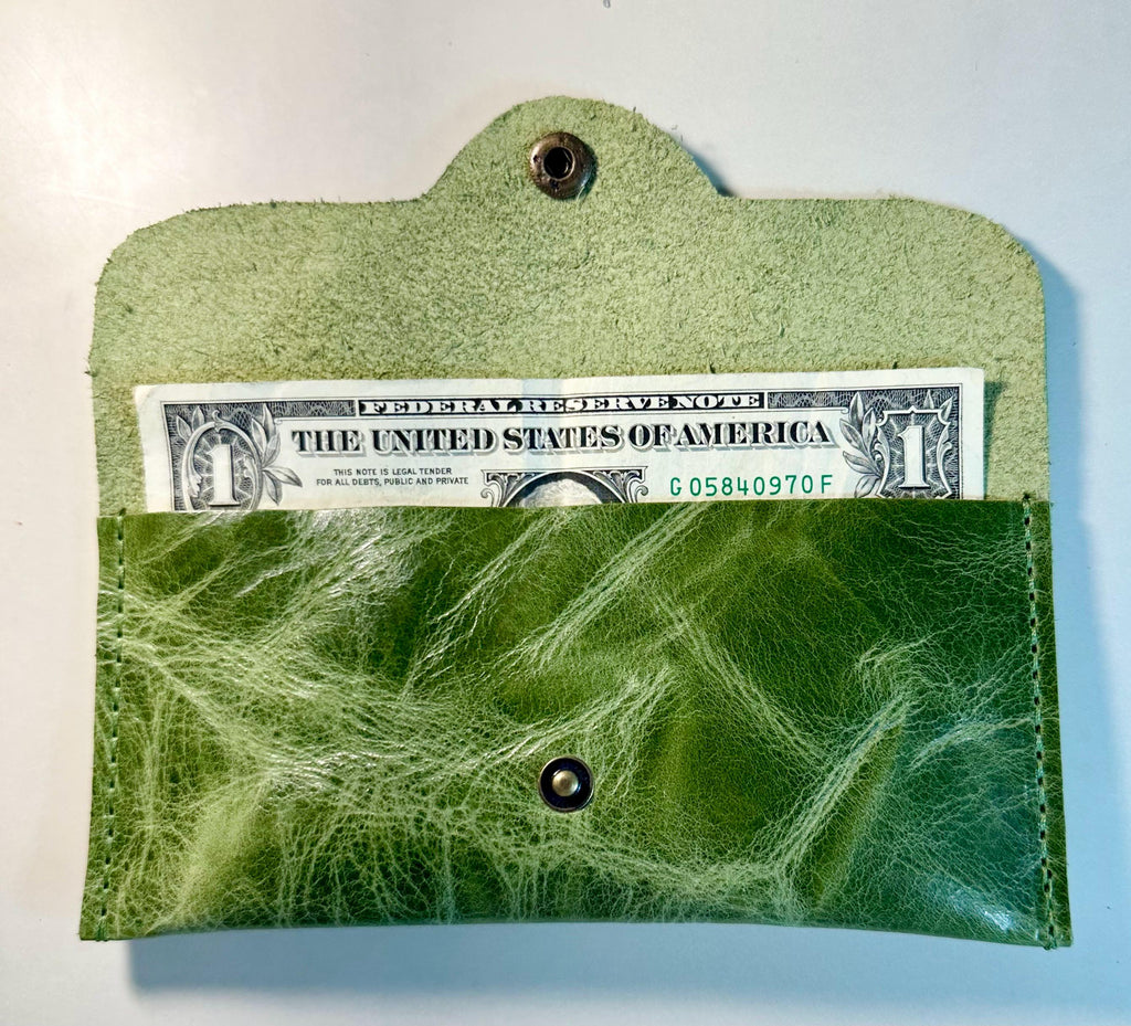 Genuine Authentic Real Leather Large Trudy Wallet Pouch