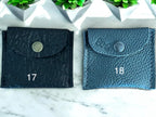 Real Genuine Authentic Pebbled Leather Hazel Coin Pouch