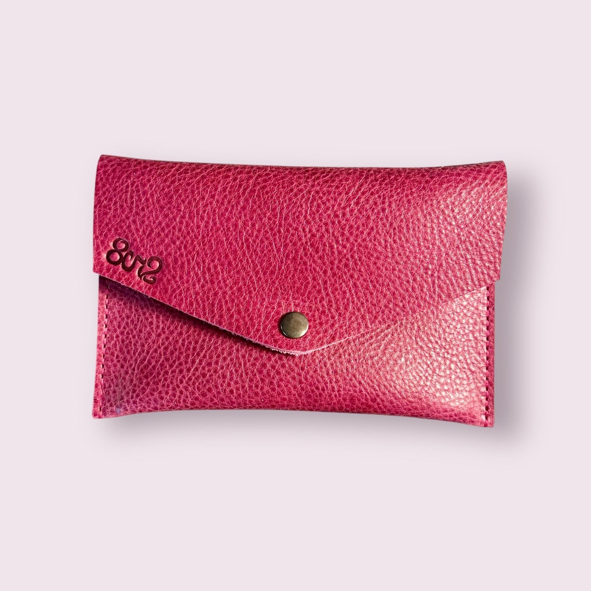 Full Grain Authentic Leather Large Envelope Pouch