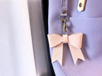 Full Grain Real Leather Authentic Pebbled Lavender Purple Leather RokStar Cross-Body Purse Handbag