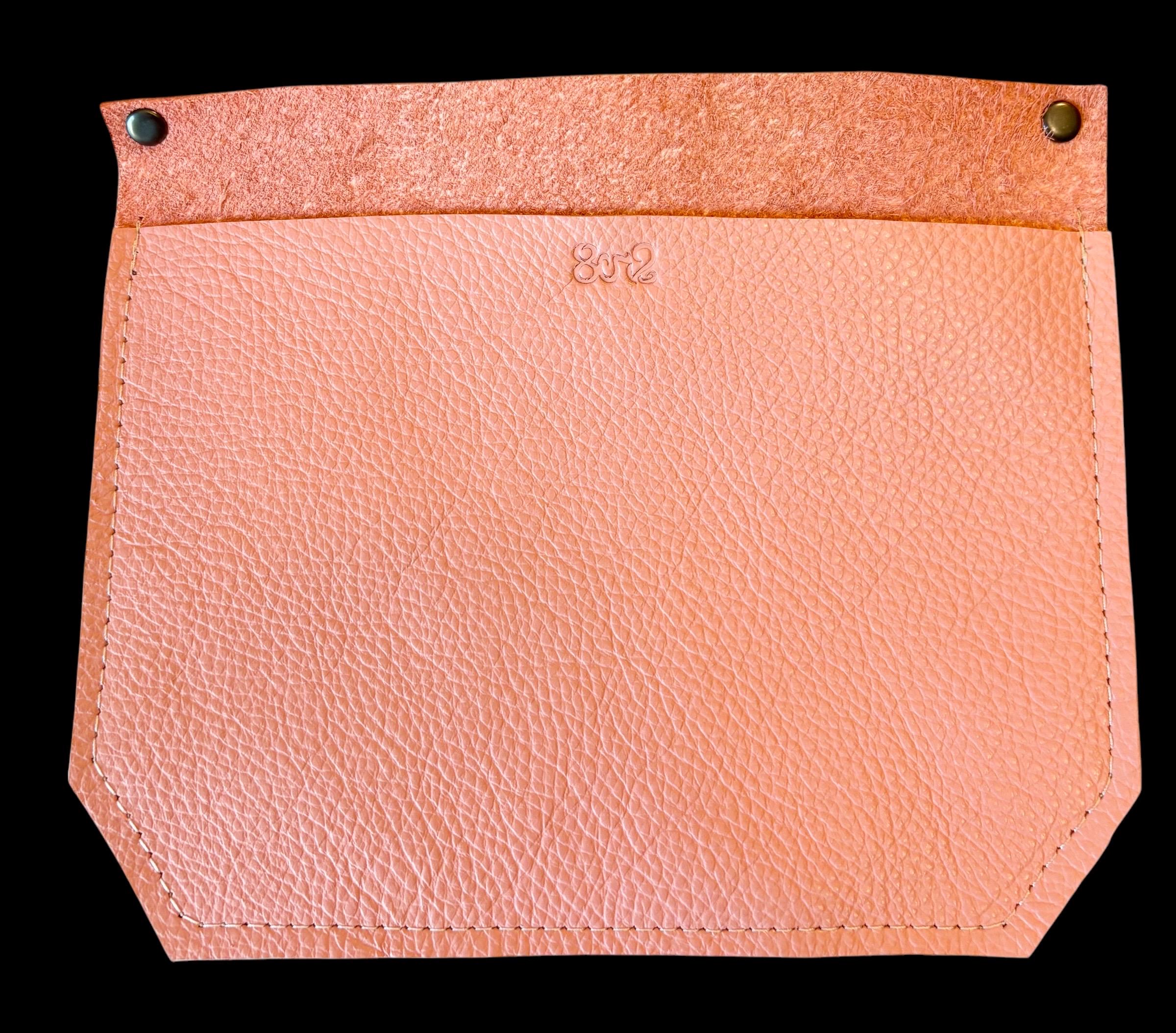Full Grain Real Leather Authentic Pebbled Salmon Leather Classic Tote Bags-Small-Medium-Large-Extra Large
