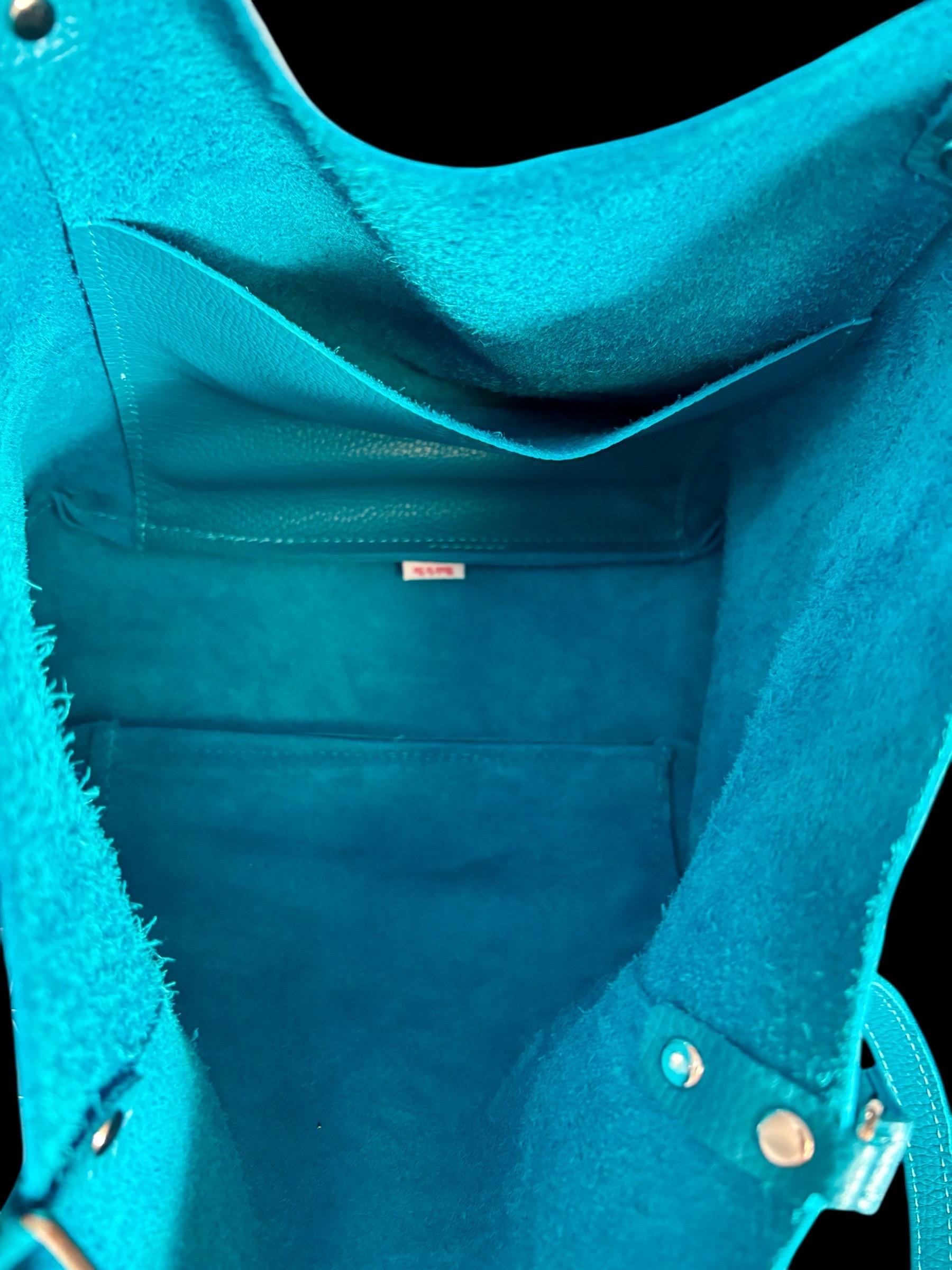 Full Grain Authentic Real Leather Pebbled Aruba Leather Bazzar Tote Bags