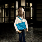 Full Grain Authentic Real Leather Pebbled Aruba Leather Bazzar Tote Bags