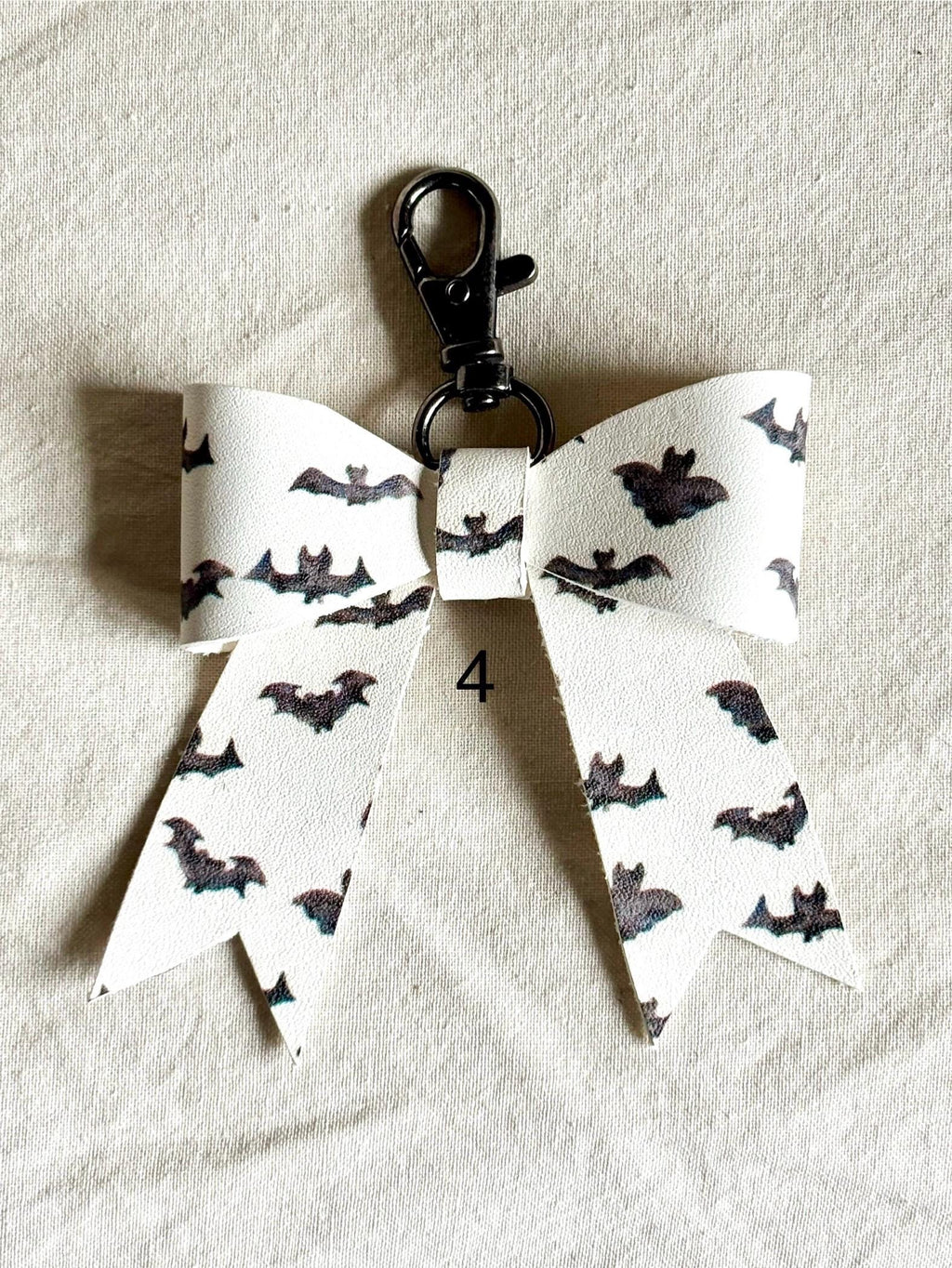 Real Leather Holiday Leather Bow -Tote Bag, Tassel, Halloween, Ghost, Witch, Bat, Spider, Pumpkin,