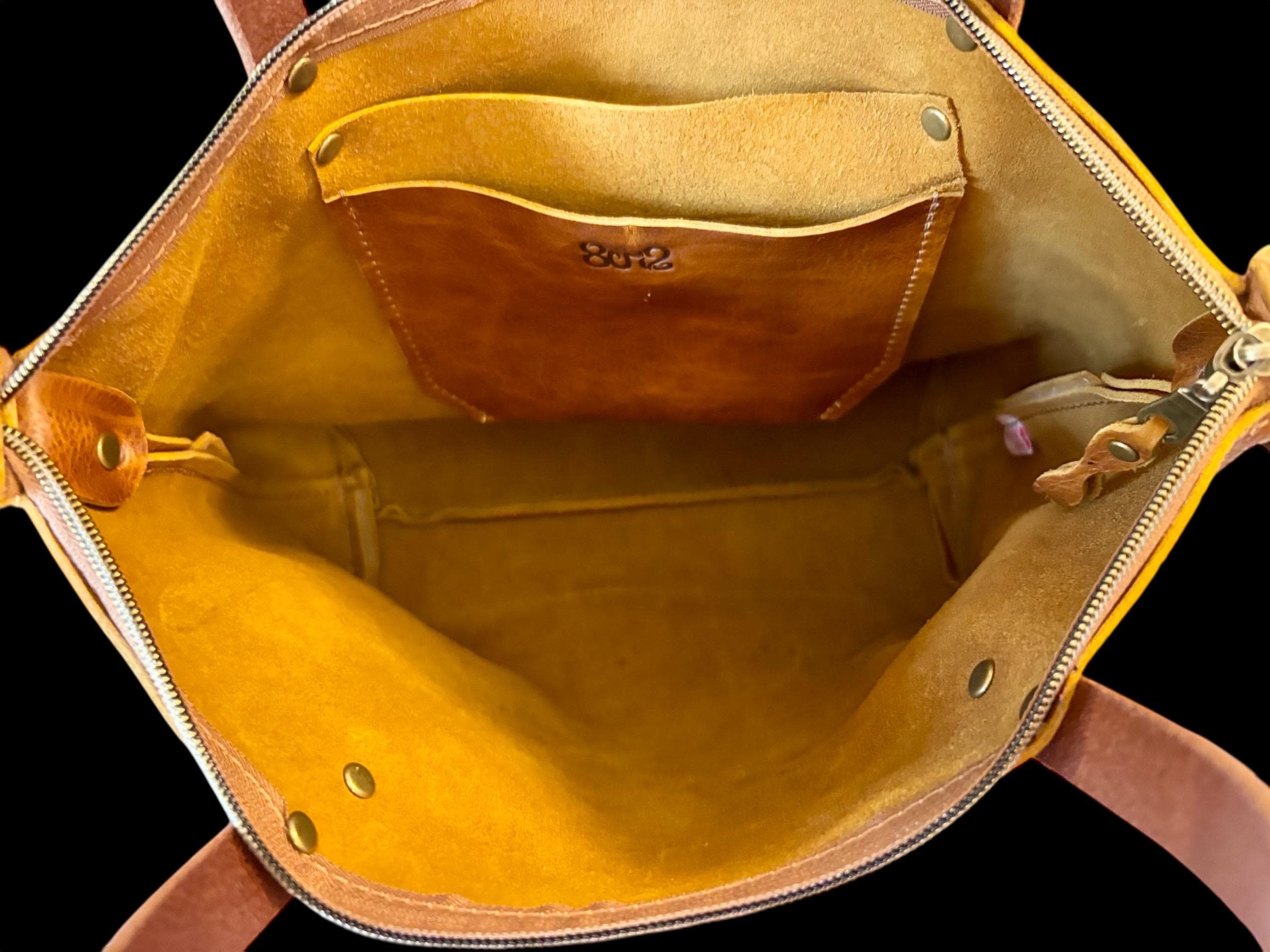 Full Grain Real Leather Zipper Saddle Super Stevie Crossbody or Shoulder Bag Purse