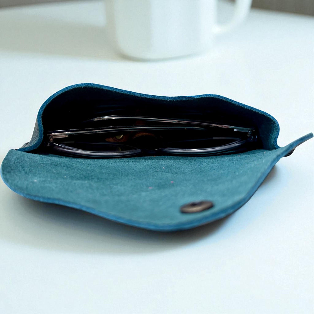 Full Grain Leather Sunglass Case