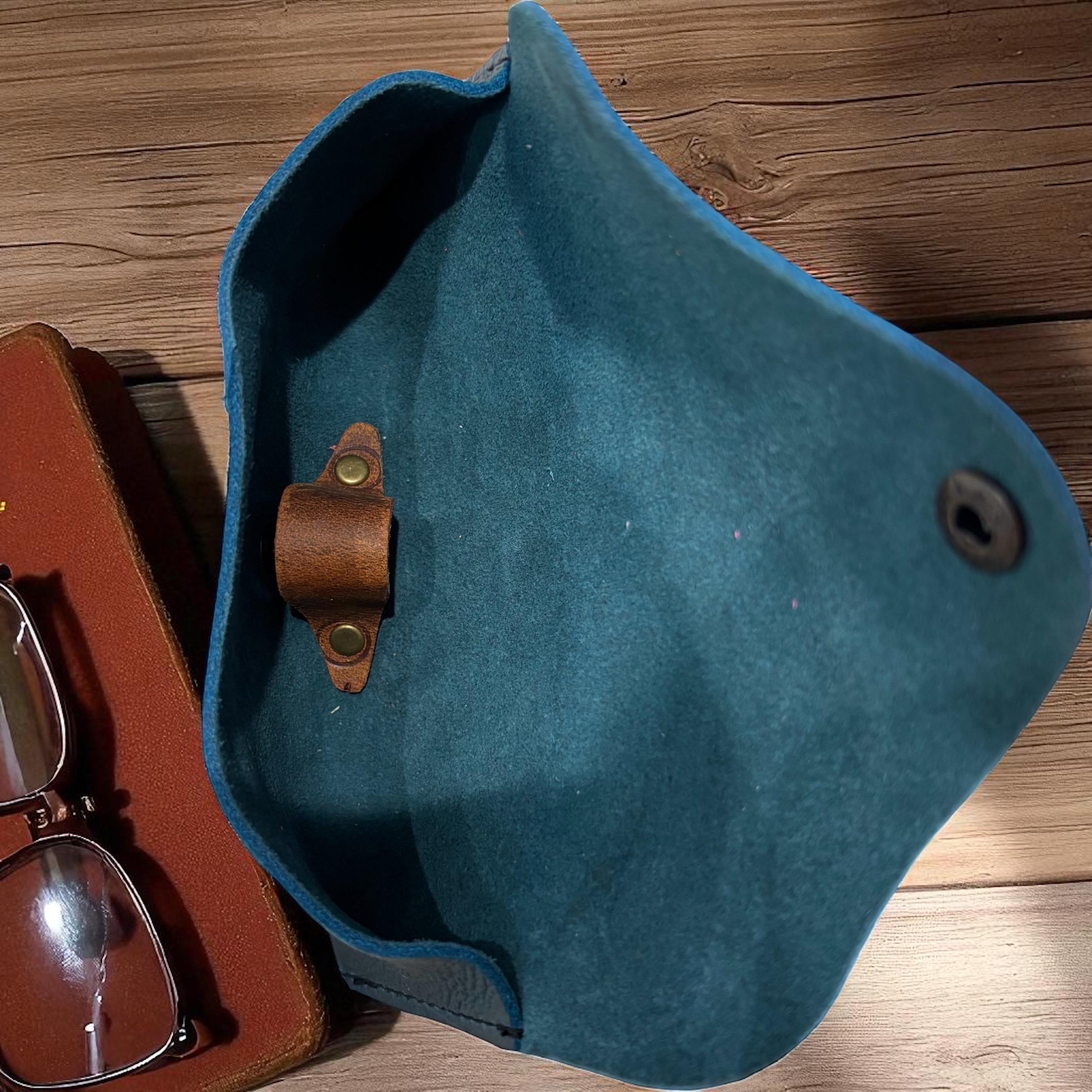 Full Grain Leather Sunglass Case