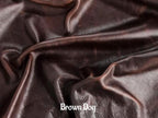 Full Grain Authentic Leather Pet Dog Poop Waste Pouch Bag Keychain