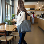 Full Grain Authentic Real Leather Pebbled Pasa Pink Kevin Inside Out Tote