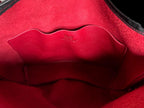 Full Grain Leather Zipper Red Dog Penny Shoulder Bag Purse or Crossbody Bag