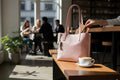 Full Grain Authentic Real Leather Pebbled Chalk White Little Kev Inside Out Tote