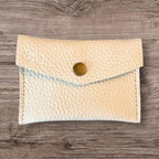 Full Grain Authentic Leather Small Envelope Pouch