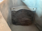 Full Grain Authentic Real Leather Ocean Dog Kevin Inside Out Tote