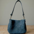 Handcrafted Full Grain Leather Crossbody Bag – Ocean Dog Boho Purse Large