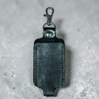 Full Grain Authentic Leather Lipstick or Chapstick Holder Keychain