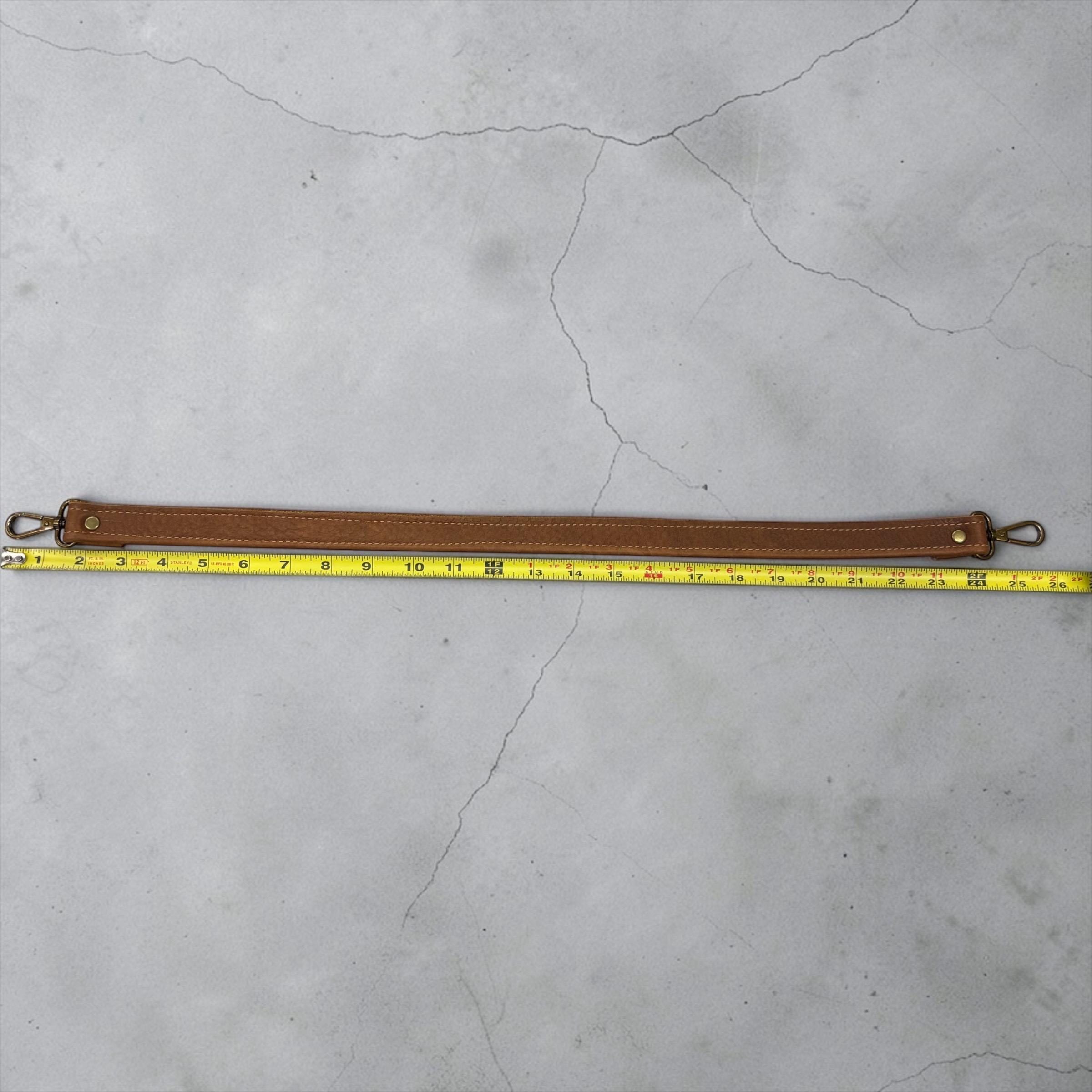Full Grain Leather Shoulder Cross-Body Strap