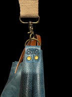 Full Grain Real Leather Ocean Dog RokStar Crossbody or Shoulder Bag Purse
