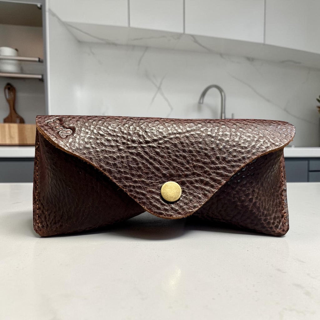 Full Grain Leather Sunglass Case