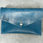 Full Grain Authentic Leather Large Envelope Pouch